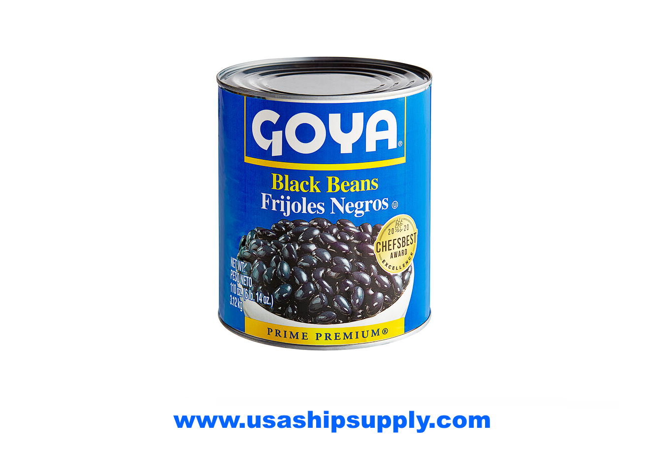 Goya Black Beans - 6 can/Case