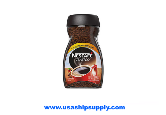 Nescafe Clasico Dark Roast Instant Coffee 7 oz., 6/Case