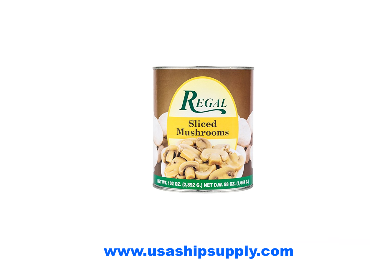 Regal #10 Can Sliced Mushrooms, 6/Case