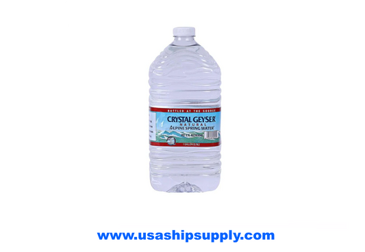 Crystal Geyser 1 Gallon Natural Spring Water, 6pc/Case