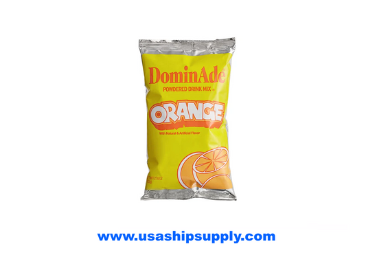 DominAde 21.6 oz. Orange Drink Mix, 12pc/Case