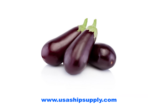 Fancy Eggplant 1 Bushel, 22-24 lb.