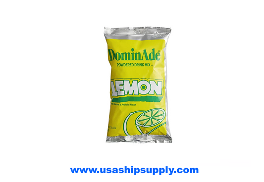 DominAde 21.6 oz. Lemon Drink Mix, 12/Case