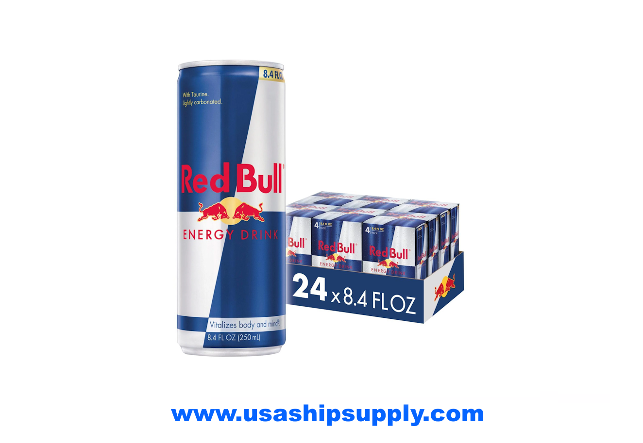 Red Bull Original Energy Drink 8.4 fl. oz. Can - 24/Case