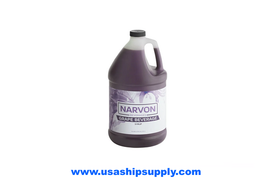 Narvon Grape Beverage / Soda 5:1 Concentrate 1 Gallon, 4/Case